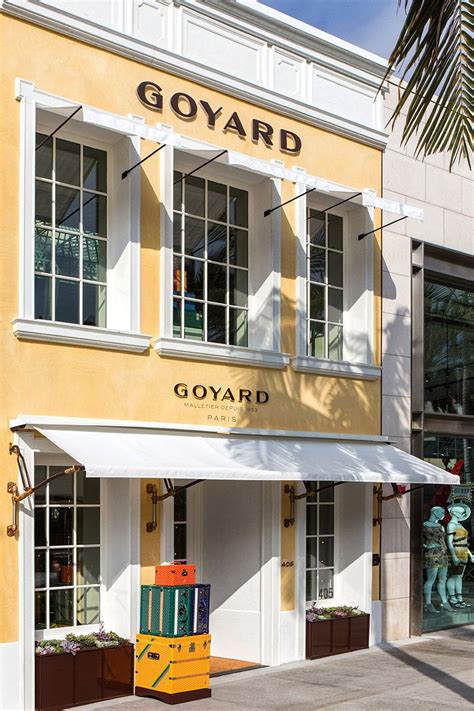 goyard boutique beverly hills|where can i buy Goyard.